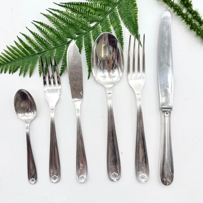 Ложка чайная Christofle Marot 14 см серебрение Франция