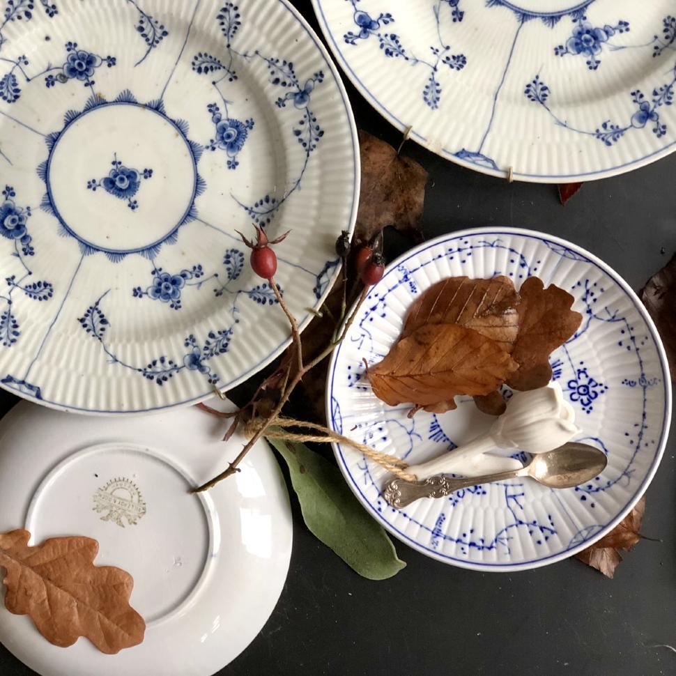 Тарелка Royal Copenhagen Danish Blue Швеция 24 см уценка
