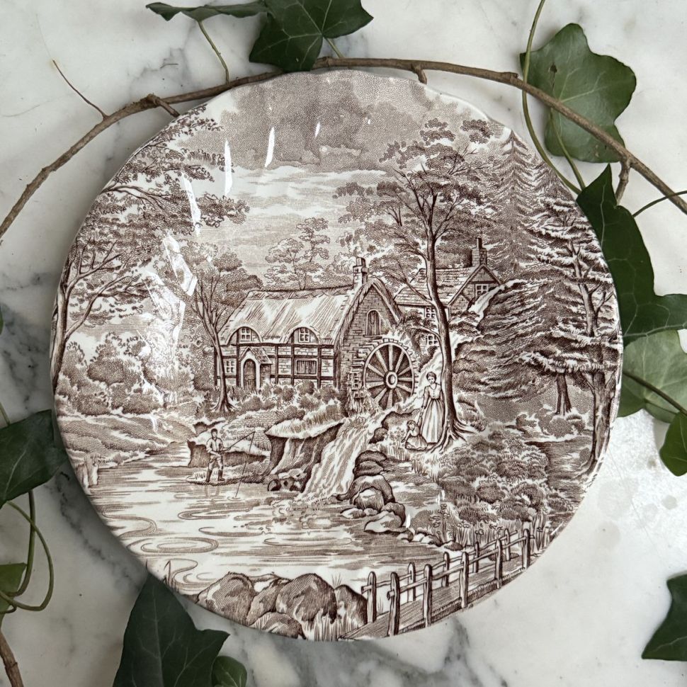 Тарелка Alfred Meakin The Mill 19 см Англия