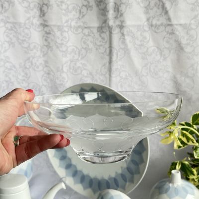 Салатник Rosenthal Lotus 20 см хрусталь Германия