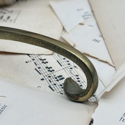 Вешалка крючок 18 см латунь