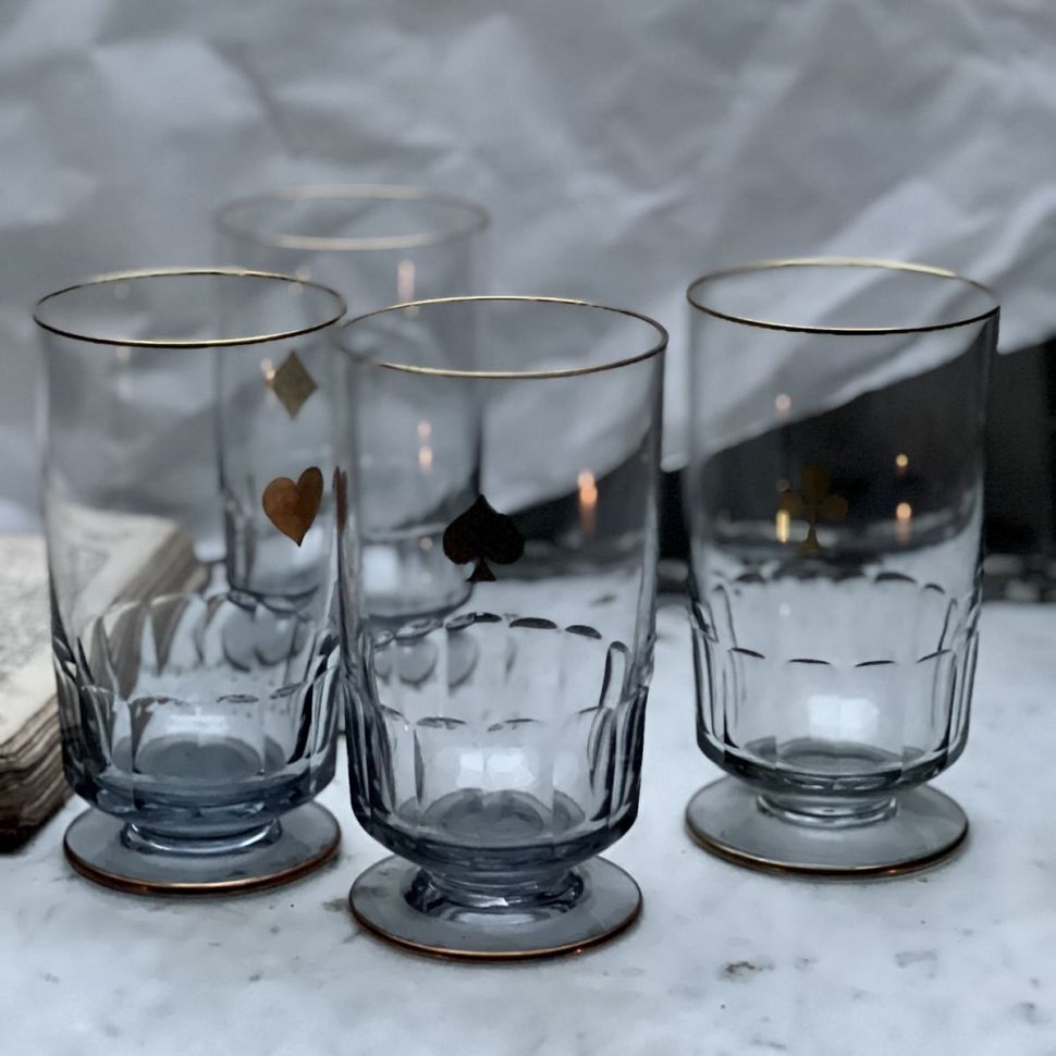 Бокал Игральные карты Буби 0,4 л хрусталь  