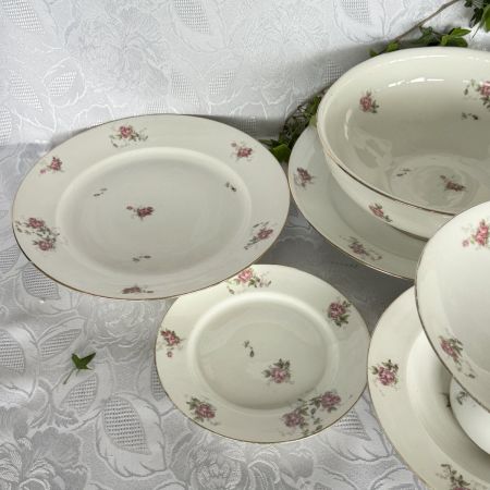 Блюдо круглое  L.S. Limoges 30 см фарфор Франция 