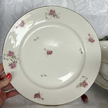 Блюдо круглое  L.S. Limoges 30 см фарфор Франция 