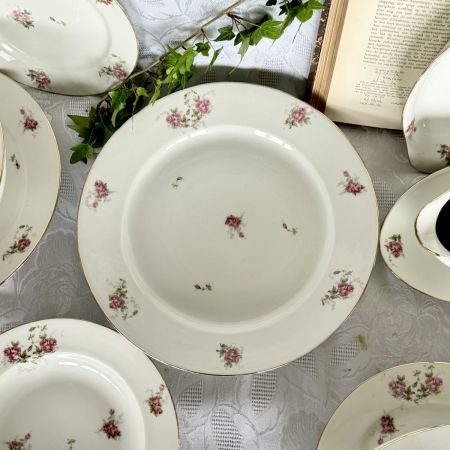 Блюдо круглое  L.S. Limoges 30 см фарфор Франция 