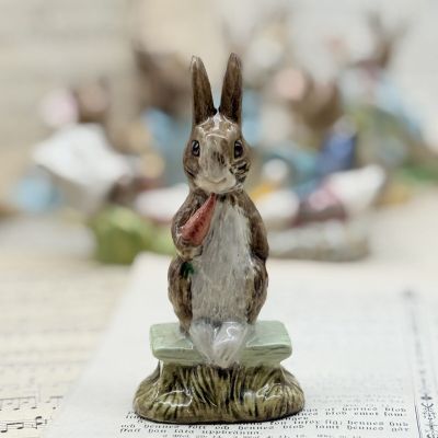 Статуэтка Beatrix Potter Fierce Dad Rabbit Royal Albert Англия 1989 г.