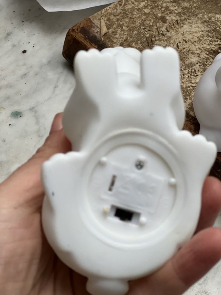 Светильник ночник 12 см Кролик