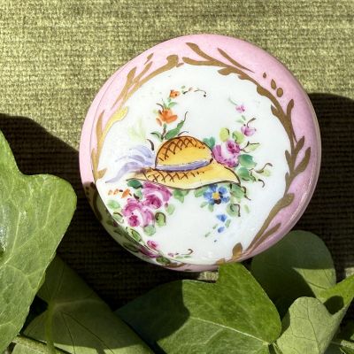 Шкатулка таблетница Limoges Daniel Moreau Франция