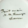 Шкатулка таблетница Limoges Daniel Moreau Франция