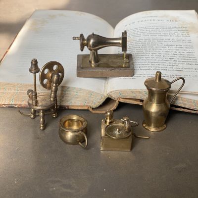 Стутэтка мини набор 5 шт латунь