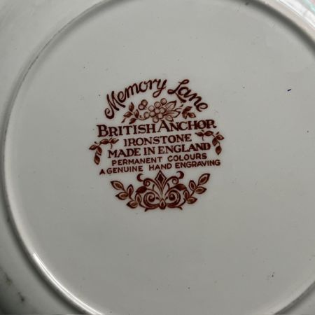 Тарелка British Anchor Memory Lane 26 см Англия 
