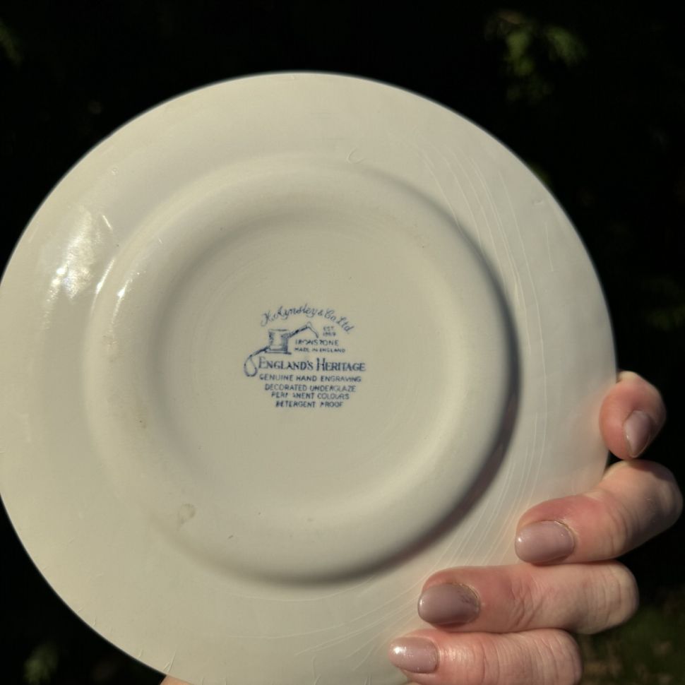 Тарелка H.Aynsley & Co England's Heritage 18 см Англия 