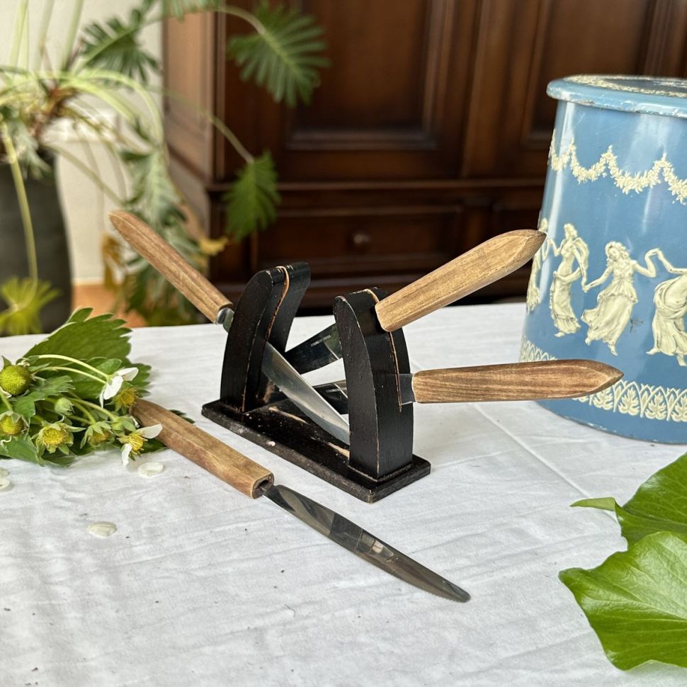 Ножи 19 см сталь дерево