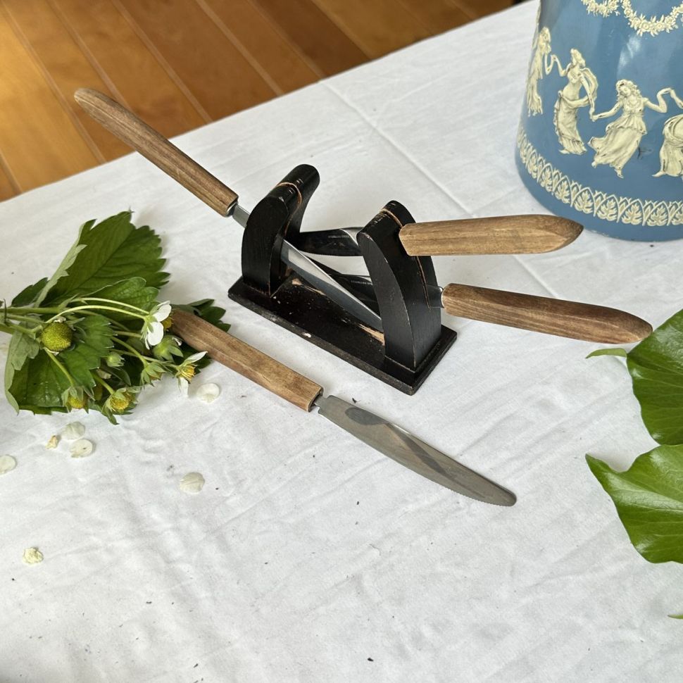 Ножи 19 см сталь дерево