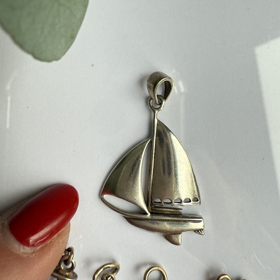 Подвеска Thomas Sabo Парусник 3,5 см 925