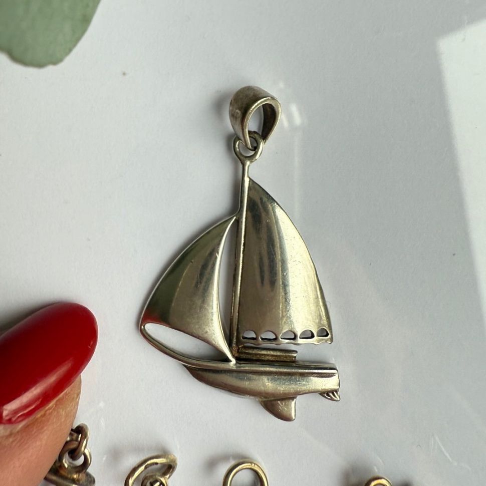 Подвеска Thomas Sabo Парусник 3,5 см 925