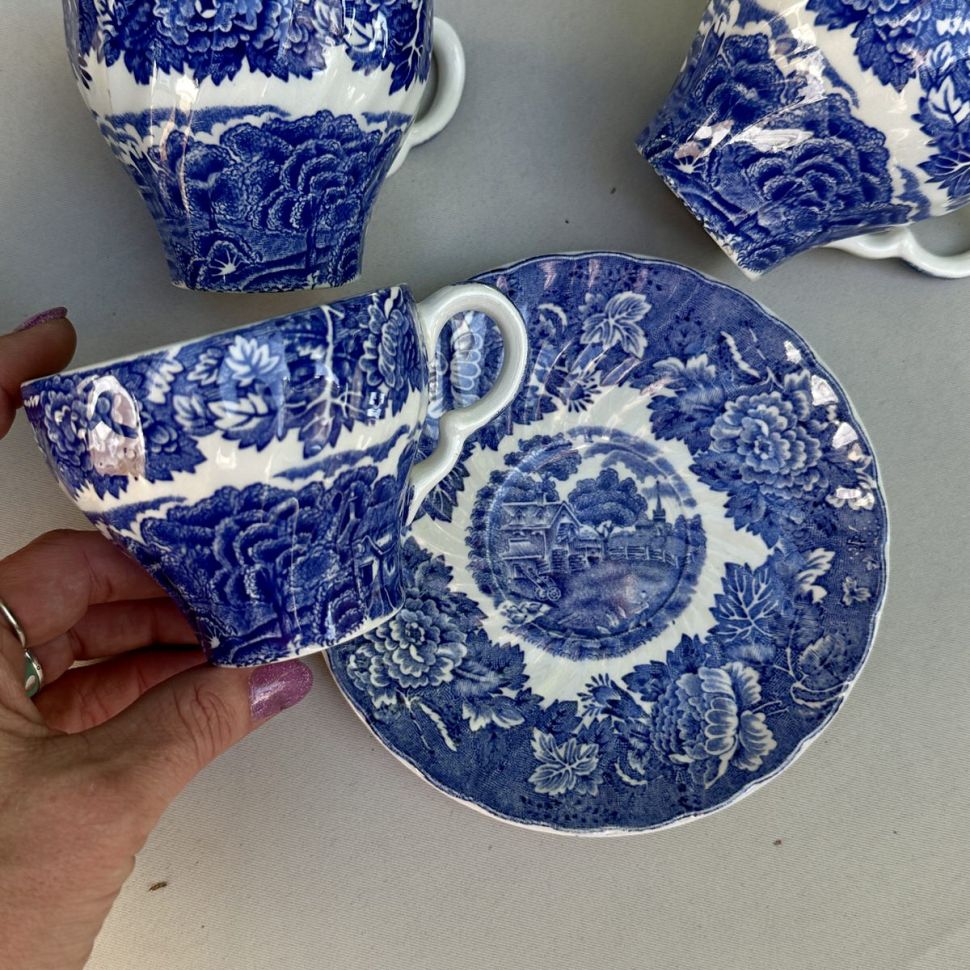 Чайная пара Wood&Sons English Scenery 200 мл Англия