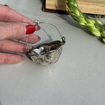 Ситечко для чая 6 см серебрение  