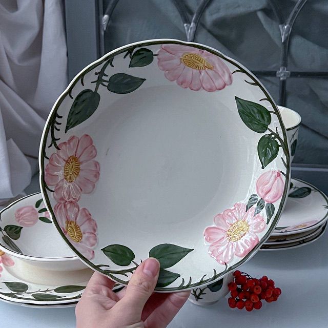 Тарелка глубокая ВиллеройБох Wild-Rose 20 см Люксембург