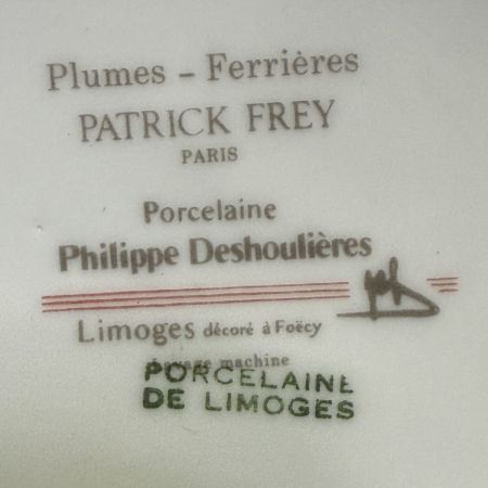 Лампа настольная с абажуром Limoges Patrick Frey 57 см Франция  