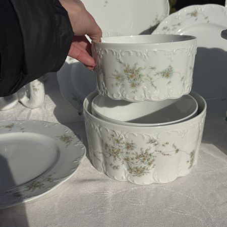 Салатник Rosenthal Monbijou полевые цветы 15 см Германия