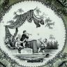 Тарелка Porcelaine Opaque Играющие дети 21 см Франция 1834 г 