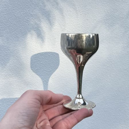 Рюмка на ножке 75 мл серебрение