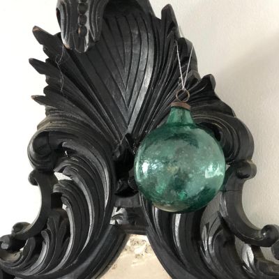 Шар елочный Морского цвета