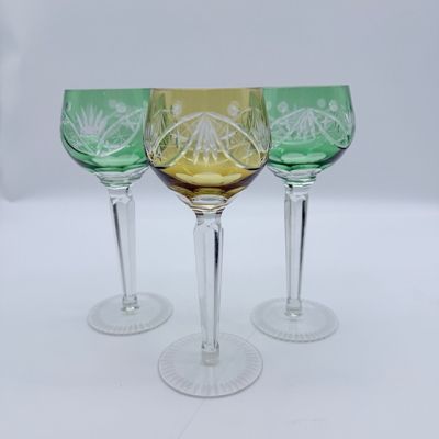 Бокал набор 3 шт. 270 мл накладной хрусталь Германия