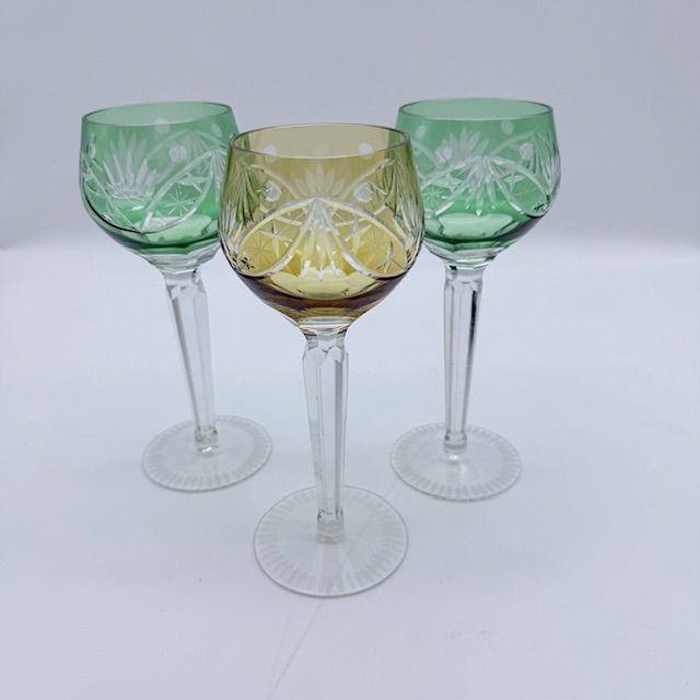 Бокал набор 3 шт. 270 мл накладной хрусталь Германия