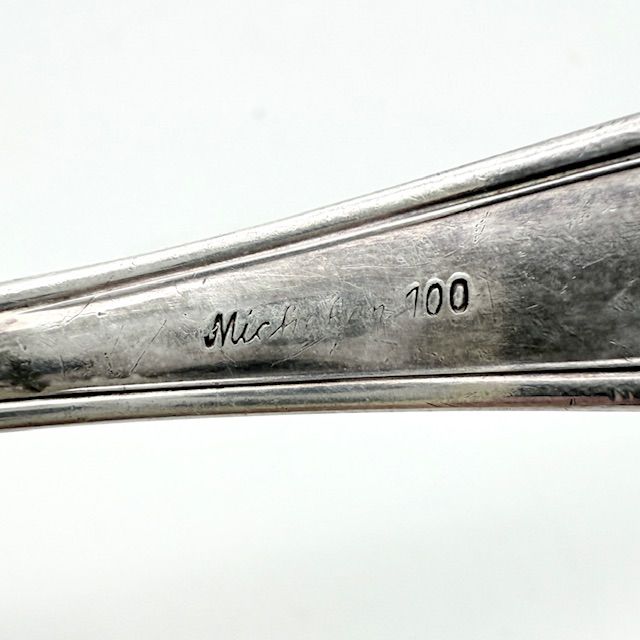 Ложка сервировочная 14 см серебрение