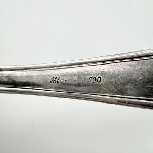 Ложка сервировочная 14 см серебрение