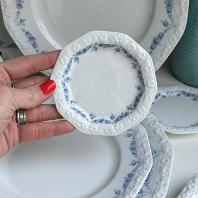 Розетка Rosenthal Classic Rose голубые розы 11 см Германия