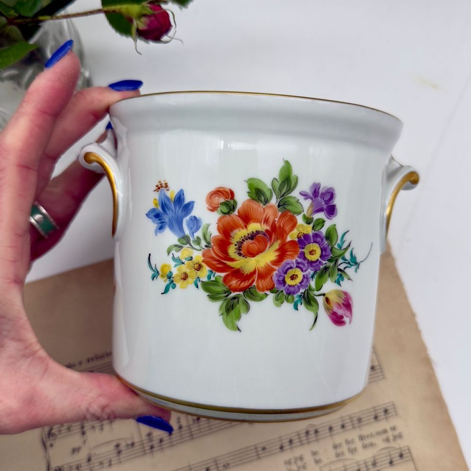 Ваза кашпо SP Dresden 14 см Германия 