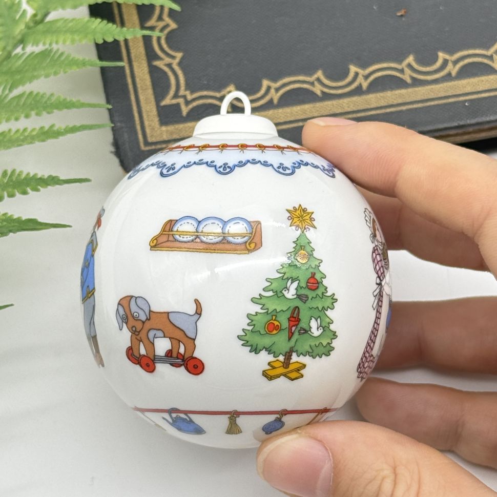 Подвес Шар рождественский 1995 Hutschenreuther Германия