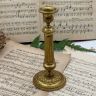 Подсвечник на одну свечу 22 см Франция латунь