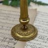 Подсвечник на одну свечу 22 см Франция латунь