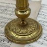 Подсвечник на одну свечу 22 см Франция латунь