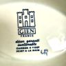 Супница террин на блюде Gien 2,3 л ручная роспись Франция