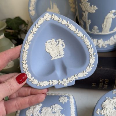Пепельница Wedgwood 11 см бисквитный фарфор Англия