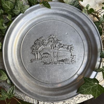 Тарелка Royal Wilton Pewter 28 см USA
