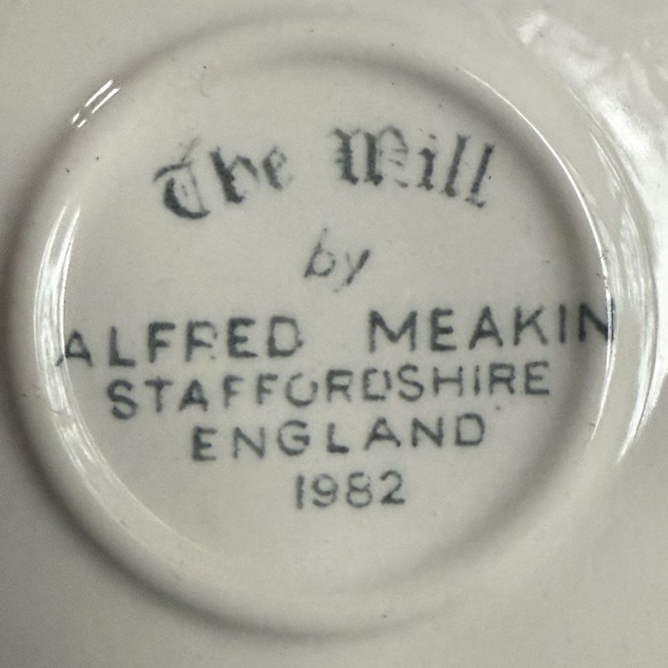 Кофейная пара Alfred Meakin The Mill 100 мл Англия