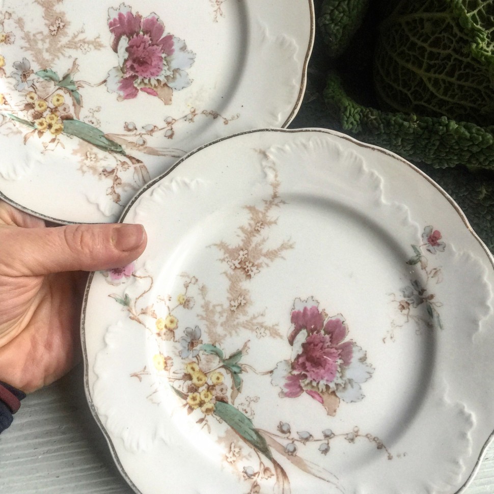 Тарелка десертная 17 см 100 лет Англия Bishop Stonier