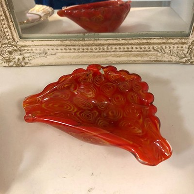 Пепельница Коралл стекло