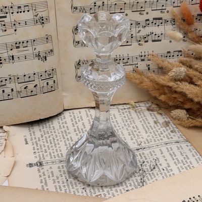 Подсвечник Цветок 18 см хрустальное стекло Германия