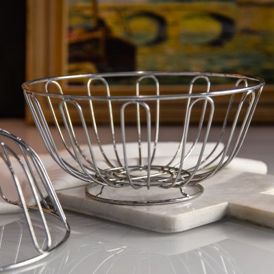 Корзина для фруктов 24 см металл