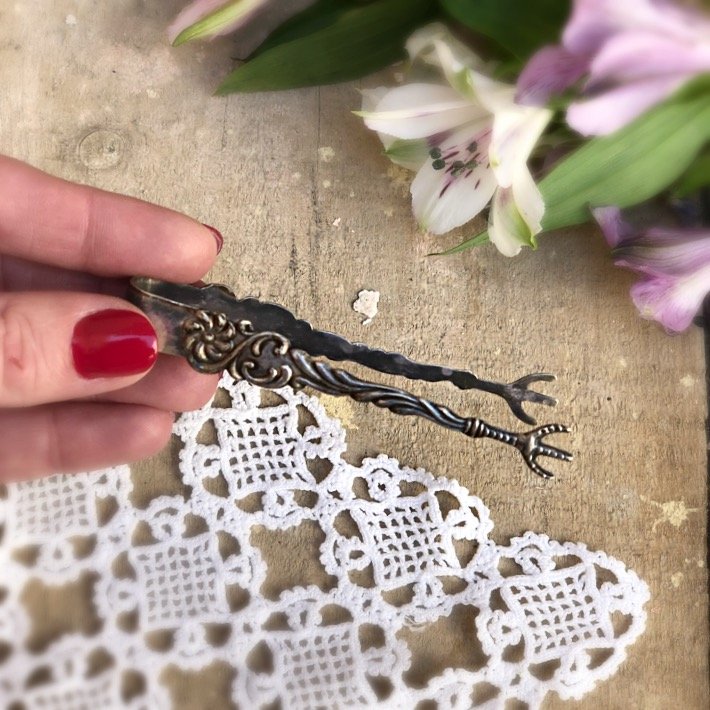 Щипцы для сахара, сладкого "Куриная лапка"