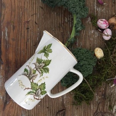 Кувшин 0,9 л фарфор с вьюнком Чехословакия