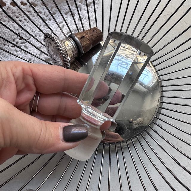 Пробка для бутылки 10 см хрусталь