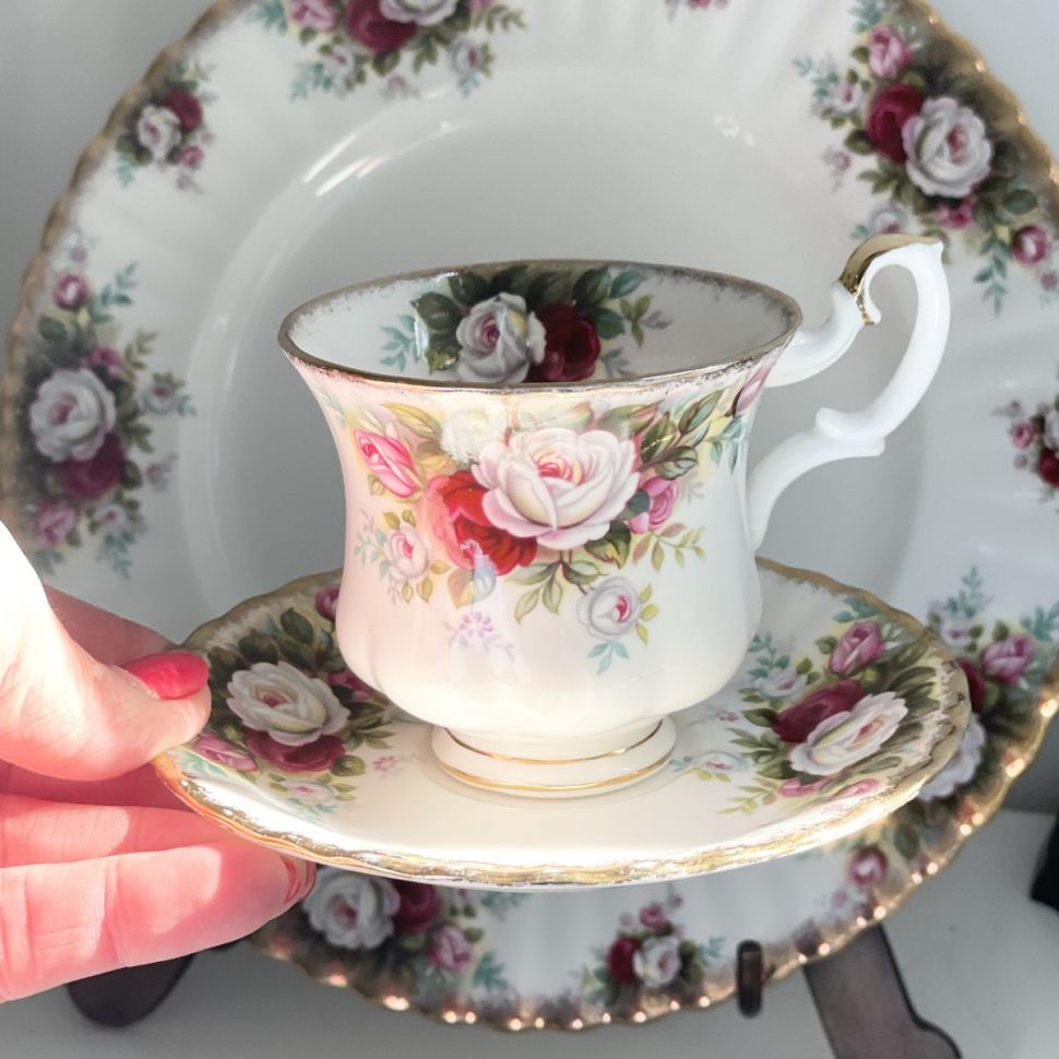 Кофейная пара Royal Albert Celebration 130 мл Англия